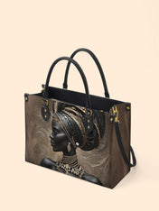 Althea Gold Premium Leather Handbag QR0XD567