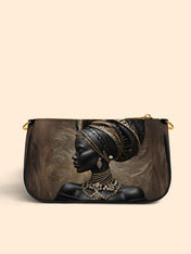 Althea Gold Classic Zip Pochette QR0XD580