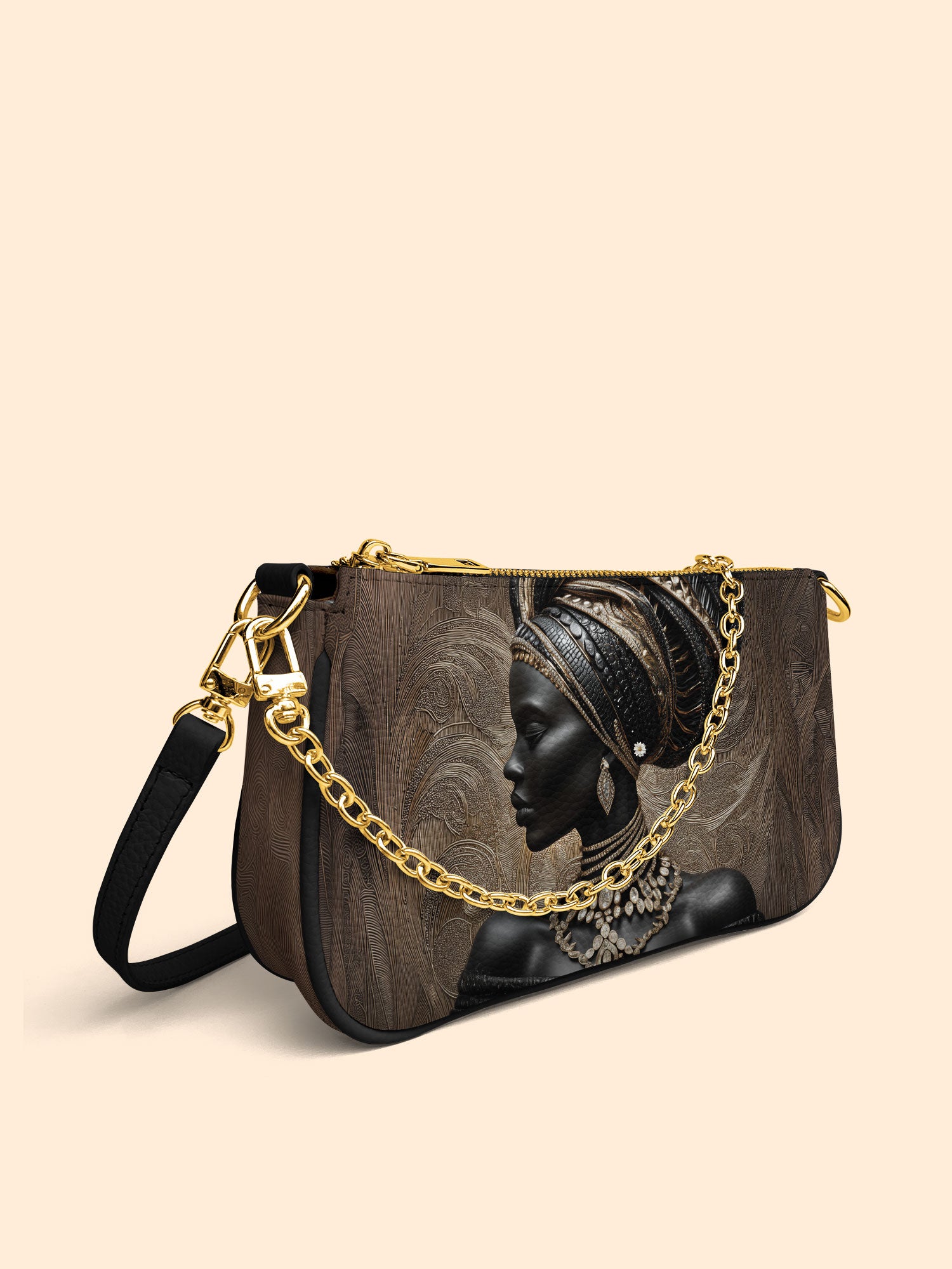 Althea Gold Classic Zip Pochette QR0XD580