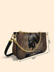 Althea Gold Classic Zip Pochette QR0XD580