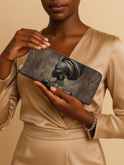 Althea Gold Slimline Zippy Wallet QR0XD593