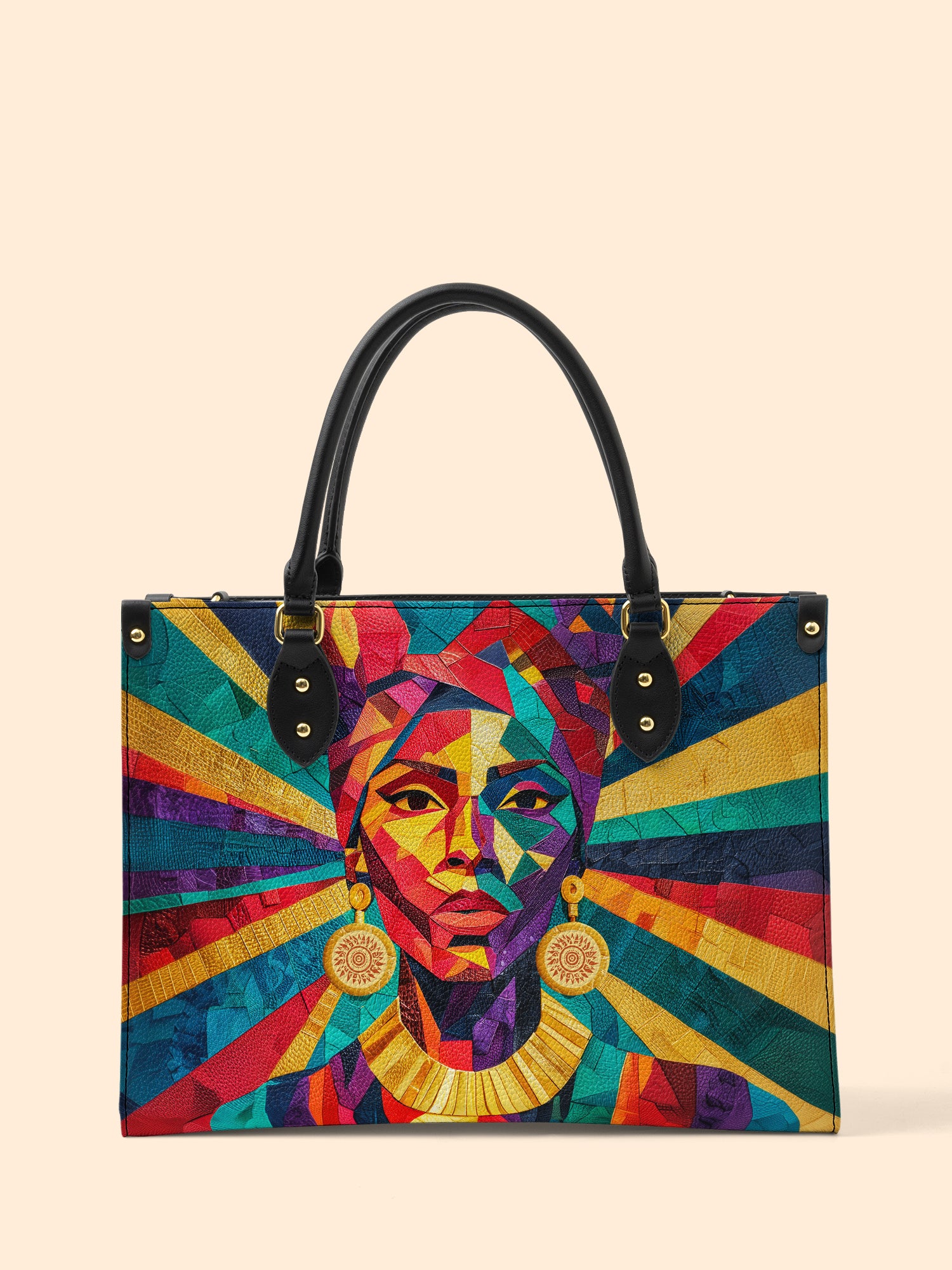 Radiant Roots Premium Leather Handbag QR0TD367