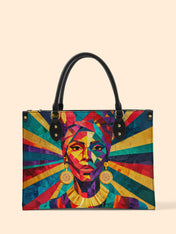 Radiant Roots Premium Leather Handbag QR0TD367