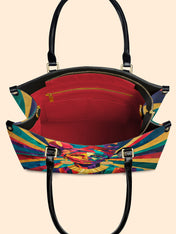 Radiant Roots Premium Leather Handbag QR0TD367