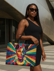 Radiant Roots Premium Leather Handbag QR0TD367