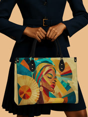 Sunlit Majesty Premium Leather Handbag QR0TD370