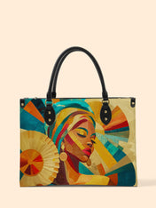 Sunlit Majesty Premium Leather Handbag QR0TD370