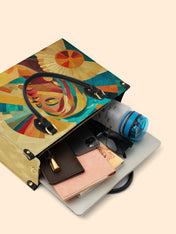 Sunlit Majesty Premium Leather Handbag QR0TD370