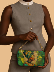 Emerald Grace Classic Zip Pochette QR0TD356