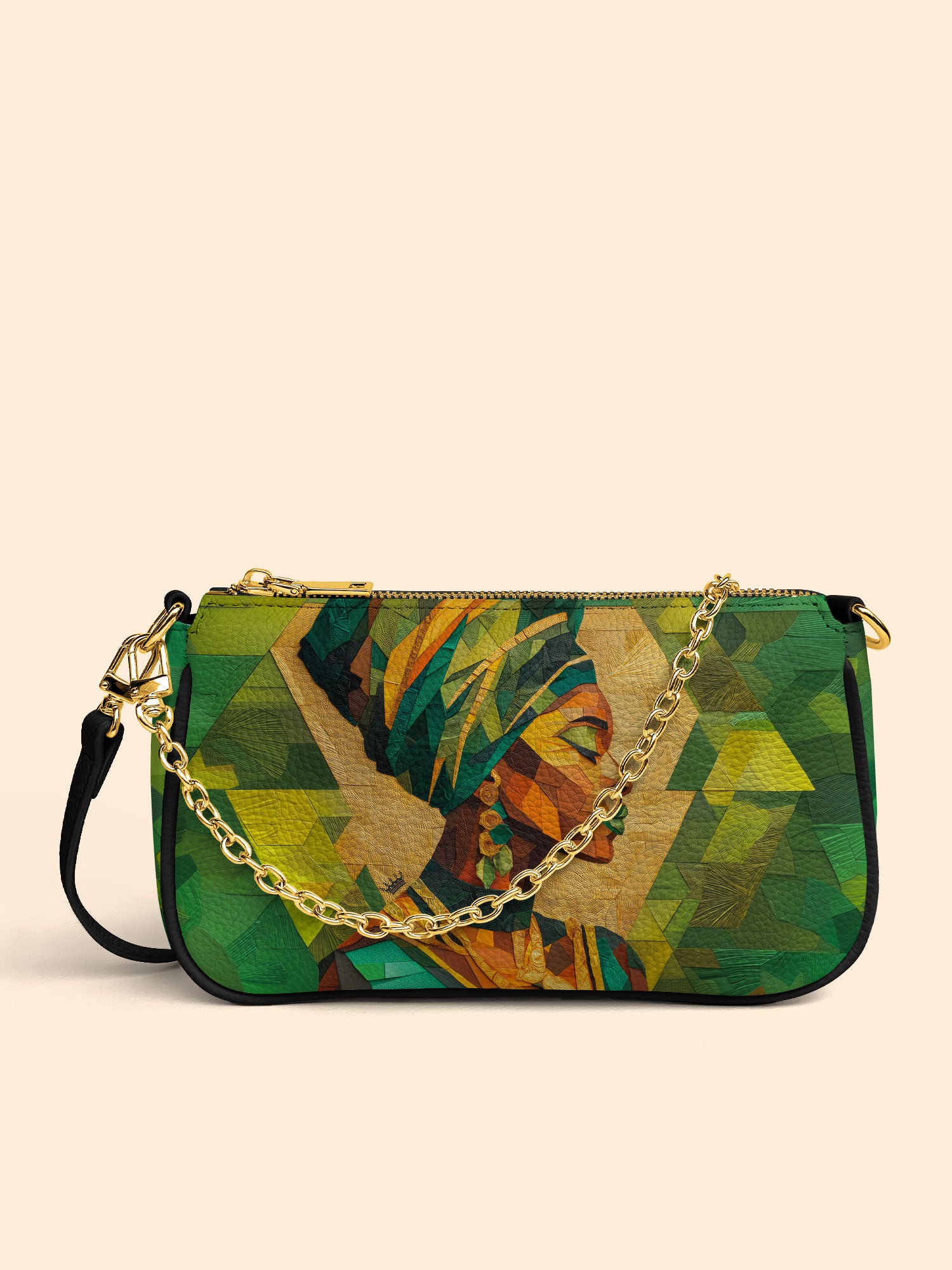 Emerald Grace Classic Zip Pochette QR0TD356
