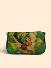 Emerald Grace Classic Zip Pochette QR0TD356