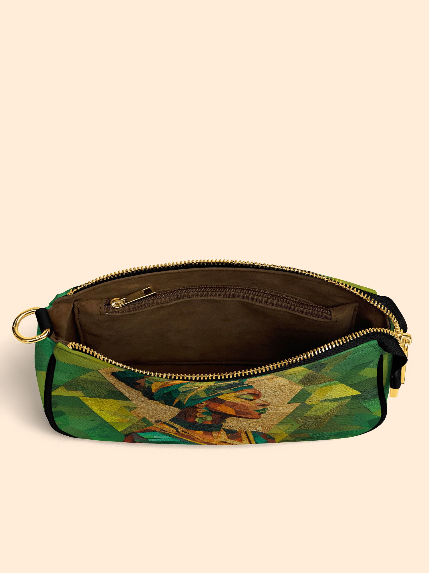 Emerald Grace Classic Zip Pochette QR0TD356