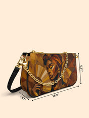 Golden Serenade Classic Zip Pochette QR0TD359