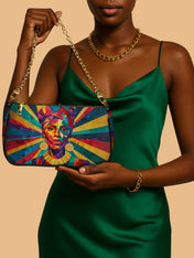 Radiant Roots Classic Zip Pochette QR0TD368