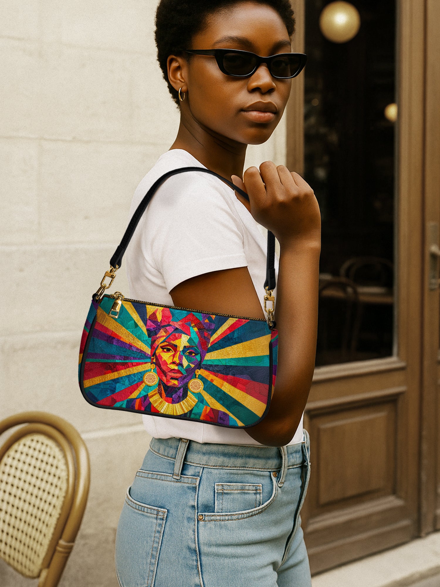 Radiant Roots Classic Zip Pochette QR0TD368