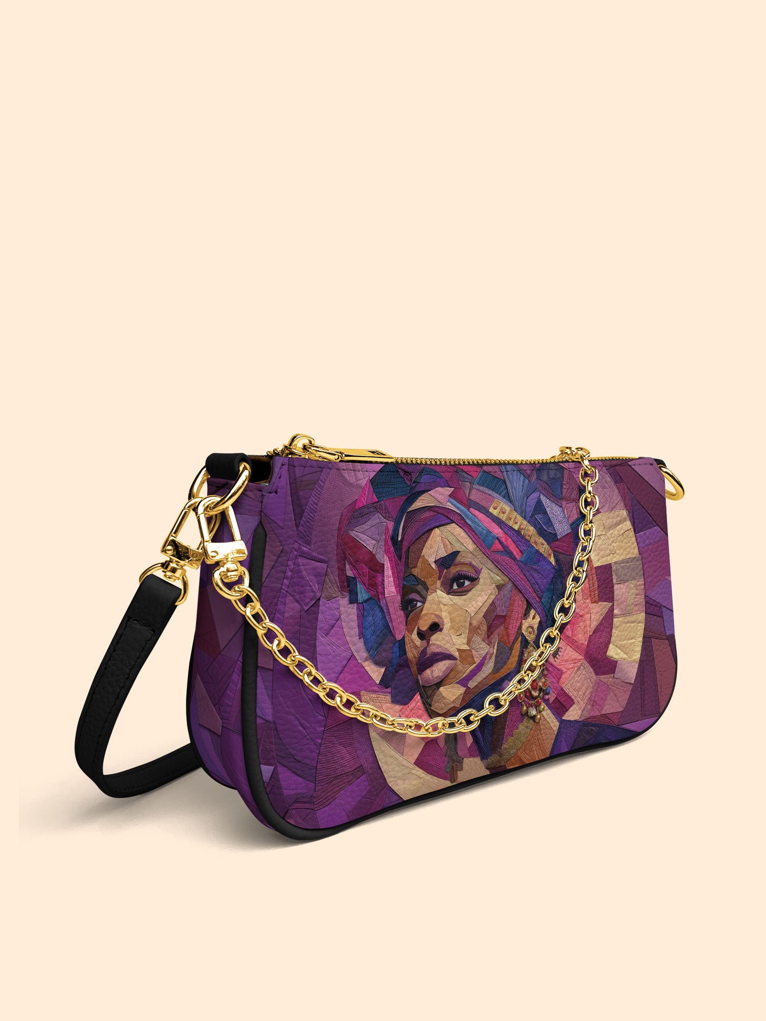 Violet Crown Classic Zip Pochette QR0TD362
