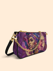 Violet Crown Classic Zip Pochette QR0TD362