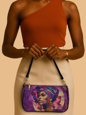 Violet Crown Classic Zip Pochette QR0TD362