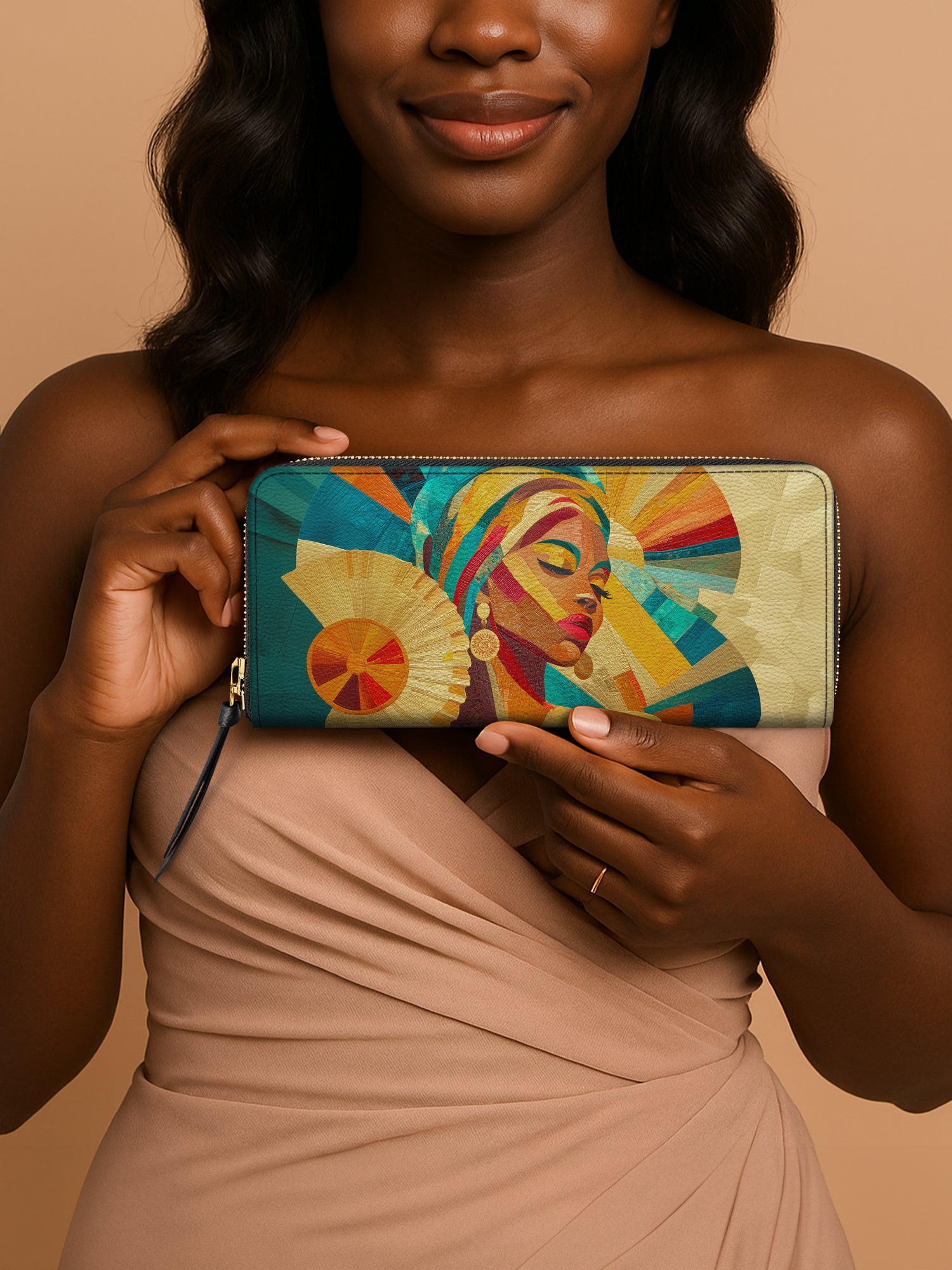 Sunlit Majesty Slimline Zippy Wallet QR0TD372