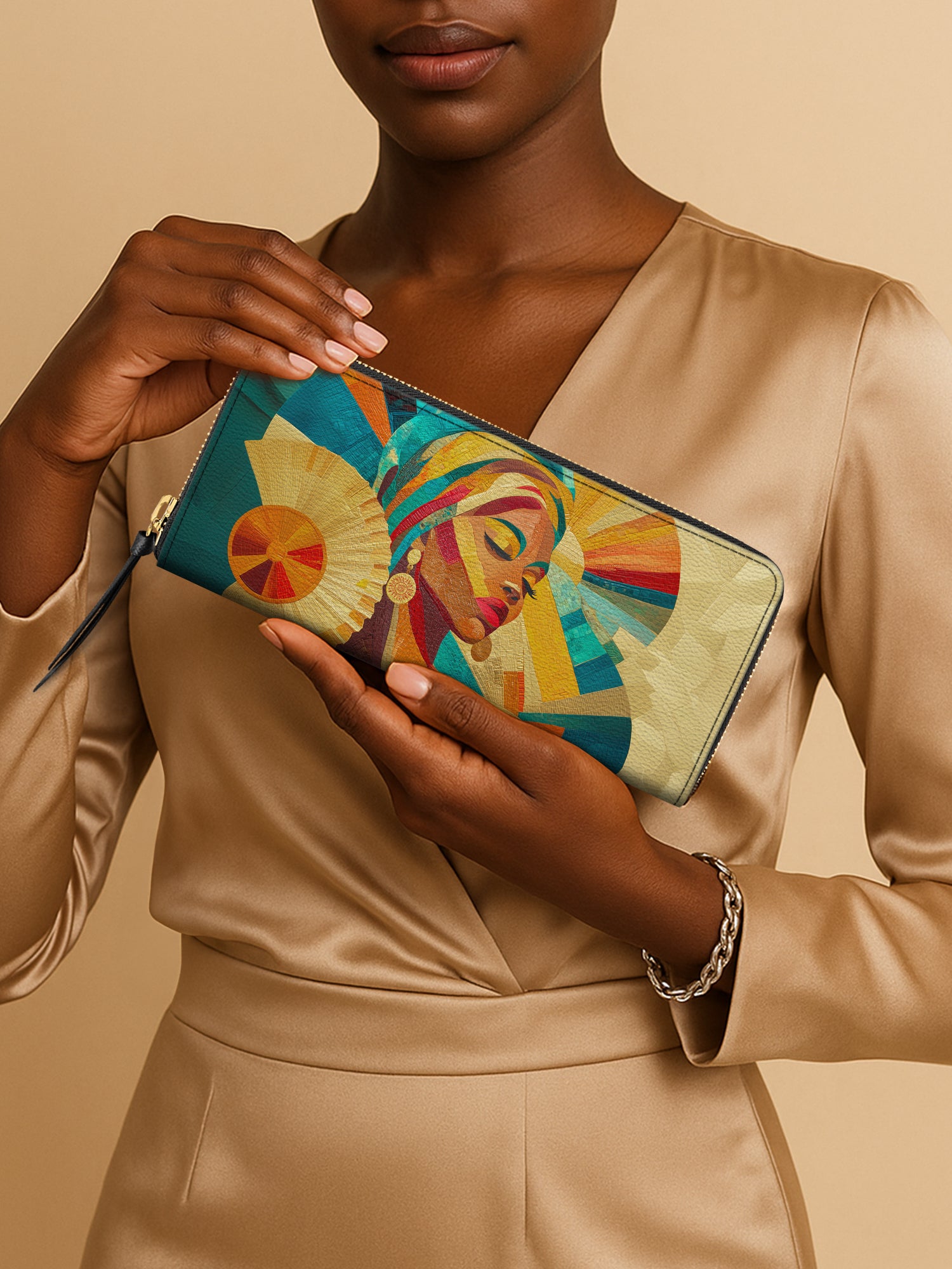 Sunlit Majesty Slimline Zippy Wallet QR0TD372