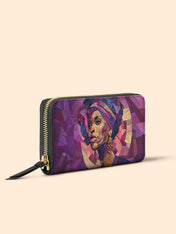 Violet Crown Slimline Zippy Wallet QR0TD363