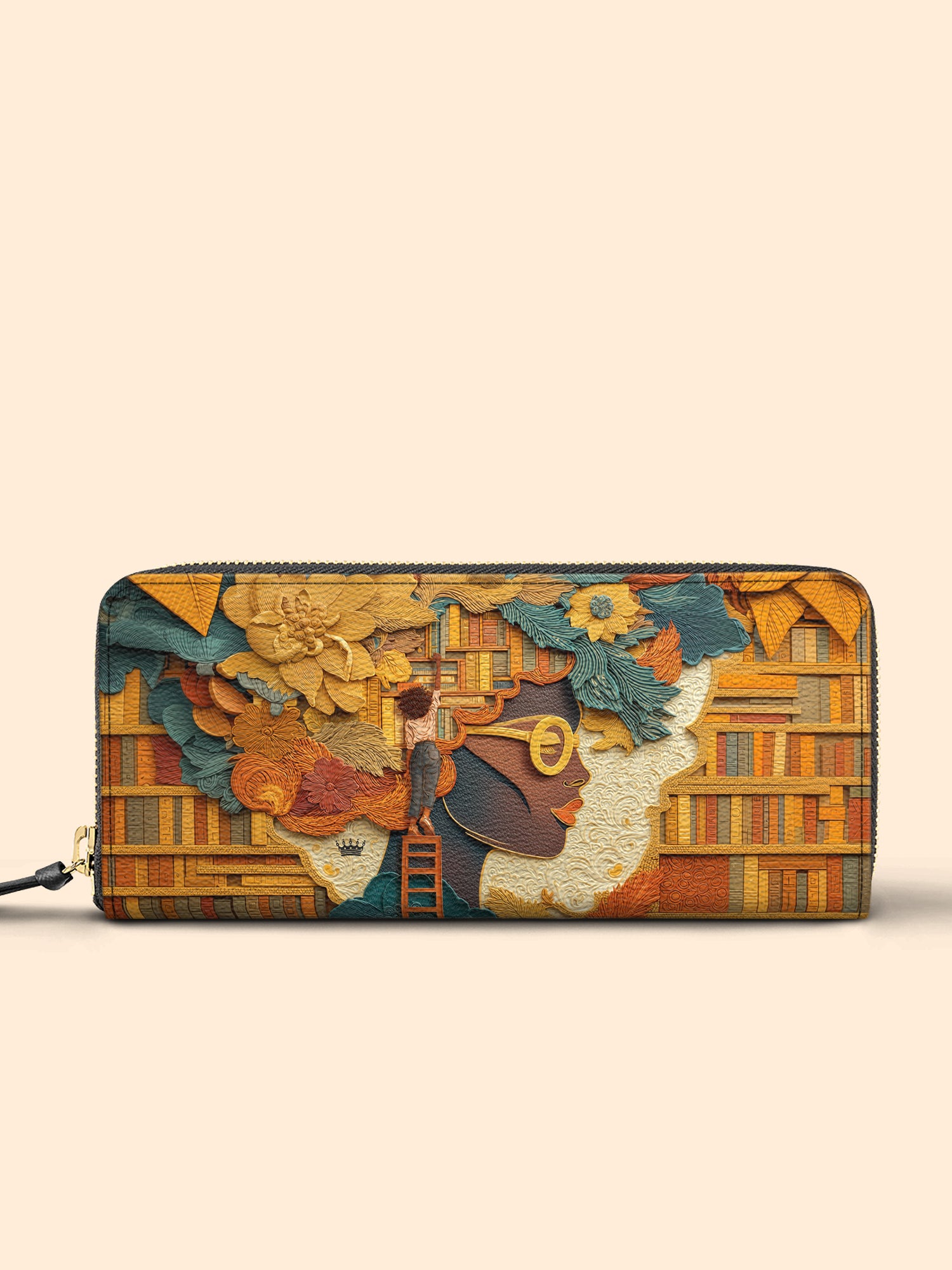 Bound by Knowledge Slimline Zippy Wallet QR0TD032