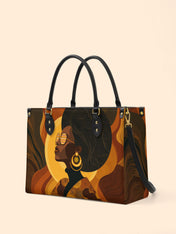 Bold In Black Premium Leather Handbag QR0TD382