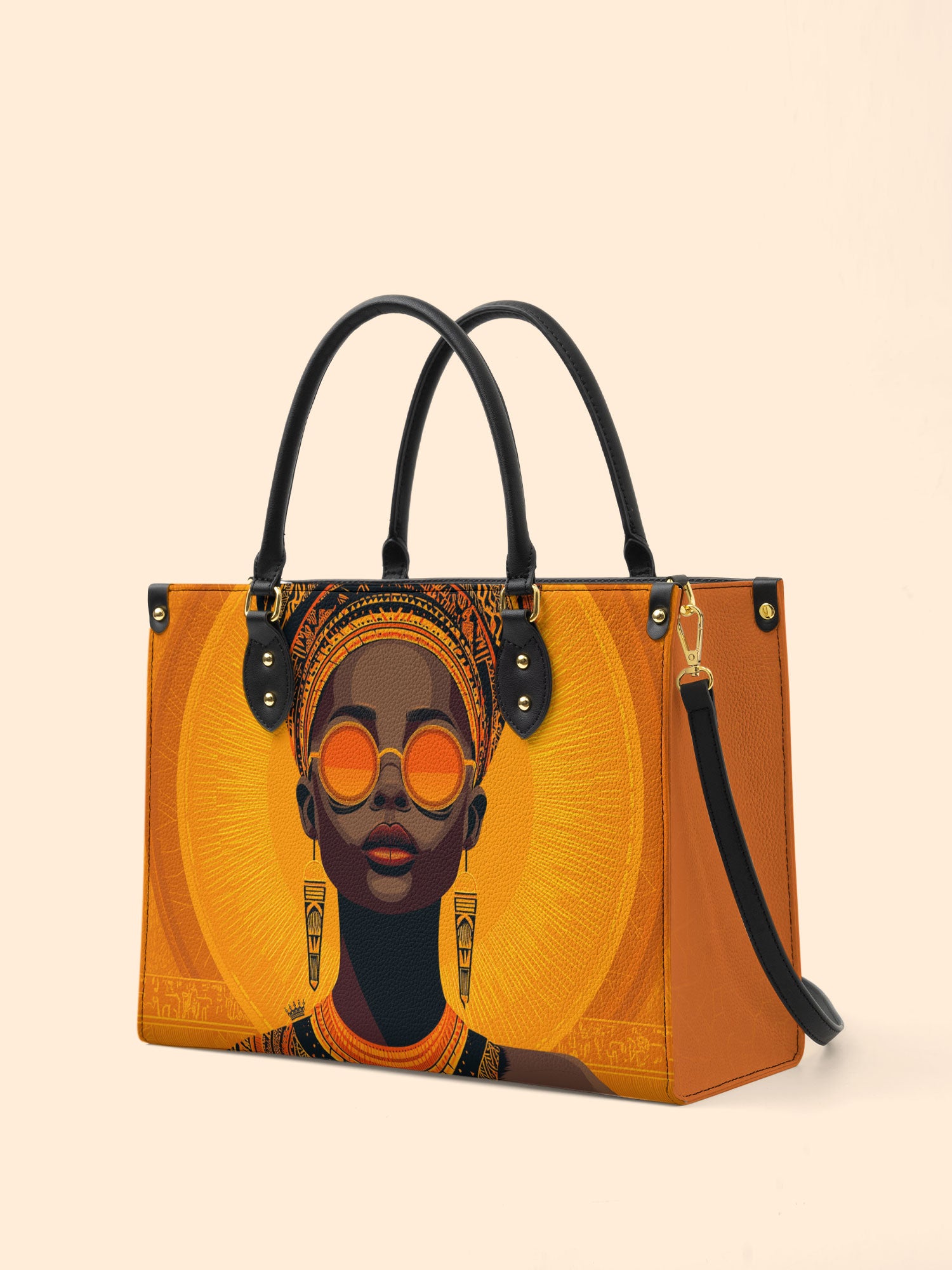 Dark Glam Premium Leather Handbag QR0TD383