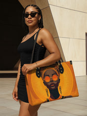 Dark Glam Premium Leather Handbag QR0TD383