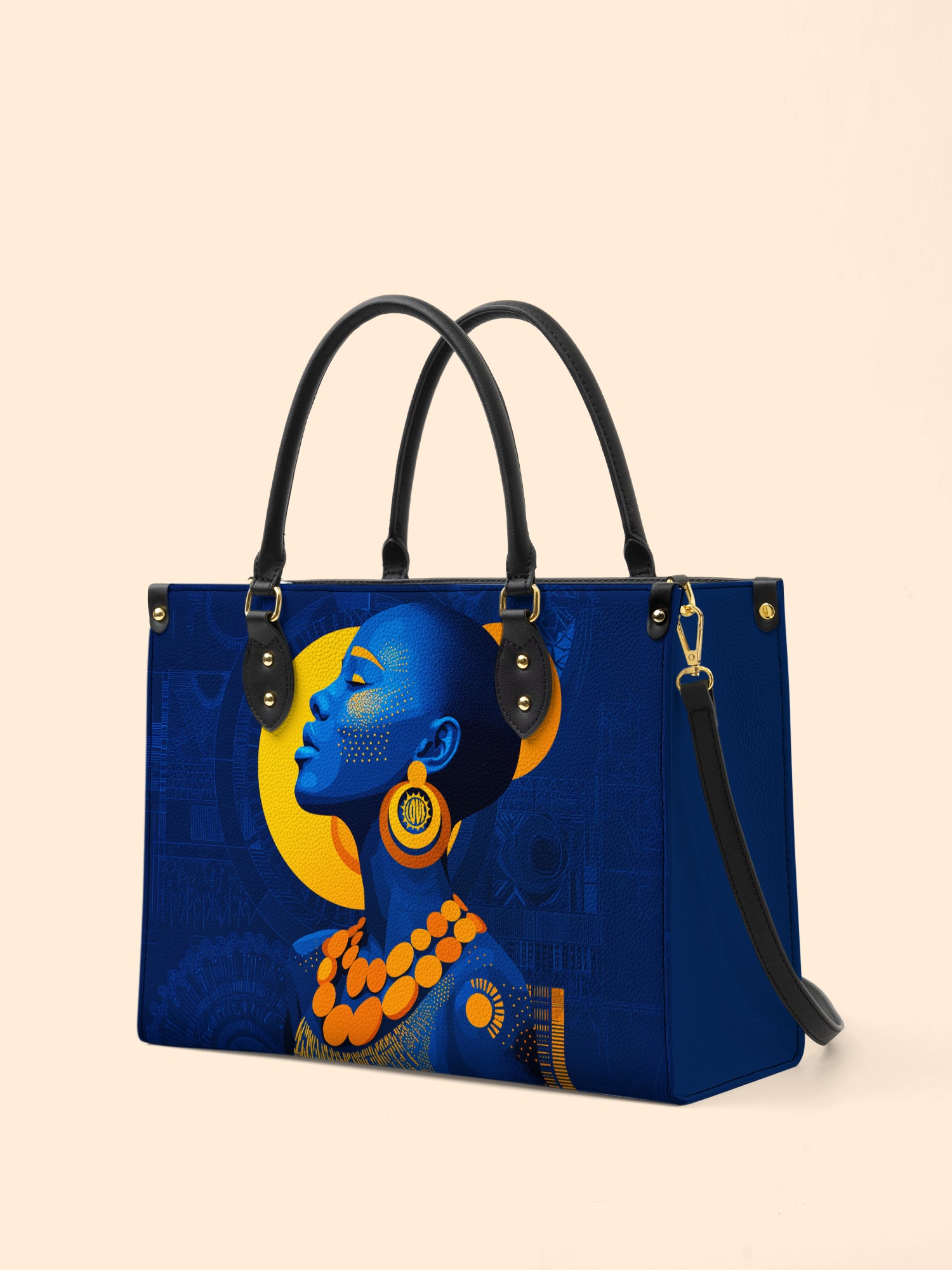 Edge Spirit Premium Leather Handbag QR0TD406