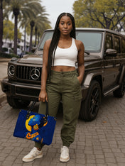 Edge Spirit Premium Leather Handbag QR0TD406