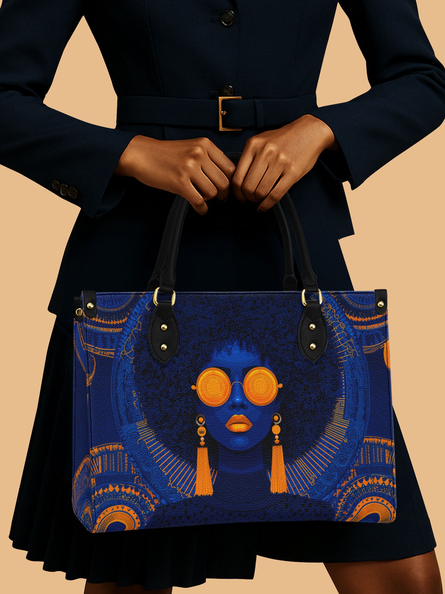 Shade Queen Premium Leather Handbag QR0TD384