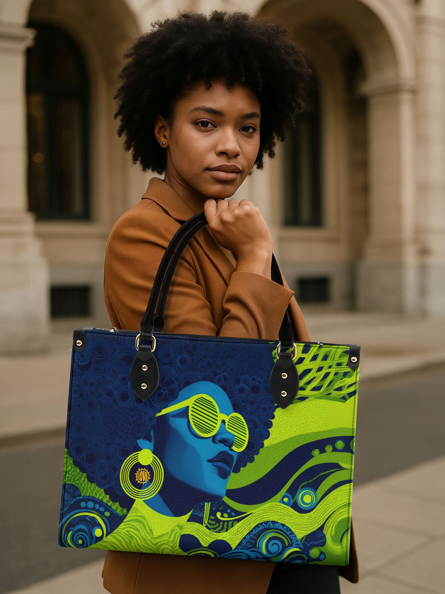 Street Crown Premium Leather Handbag QR0TD385