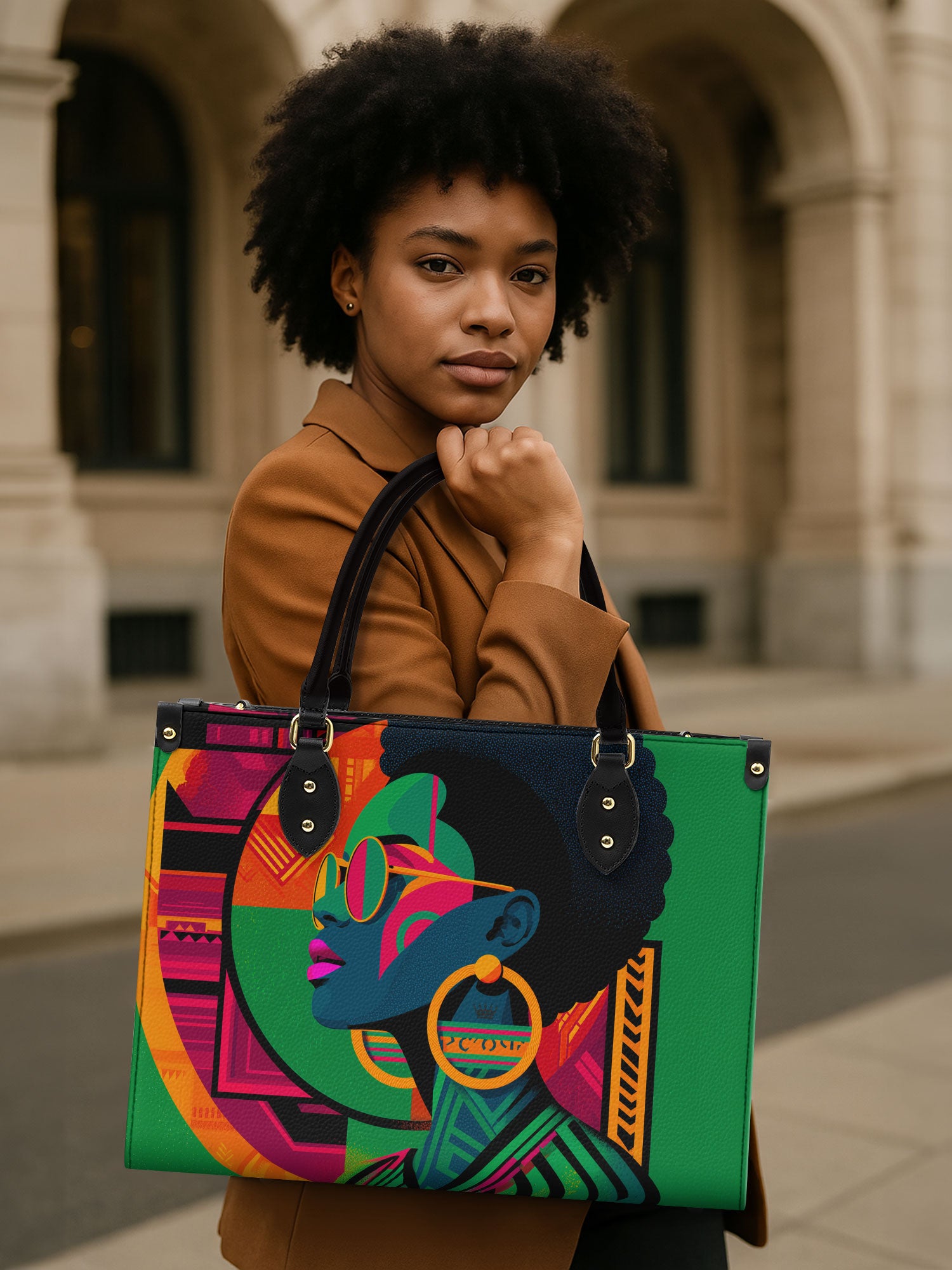 Urban Majesty Premium Leather Handbag QR0TD386