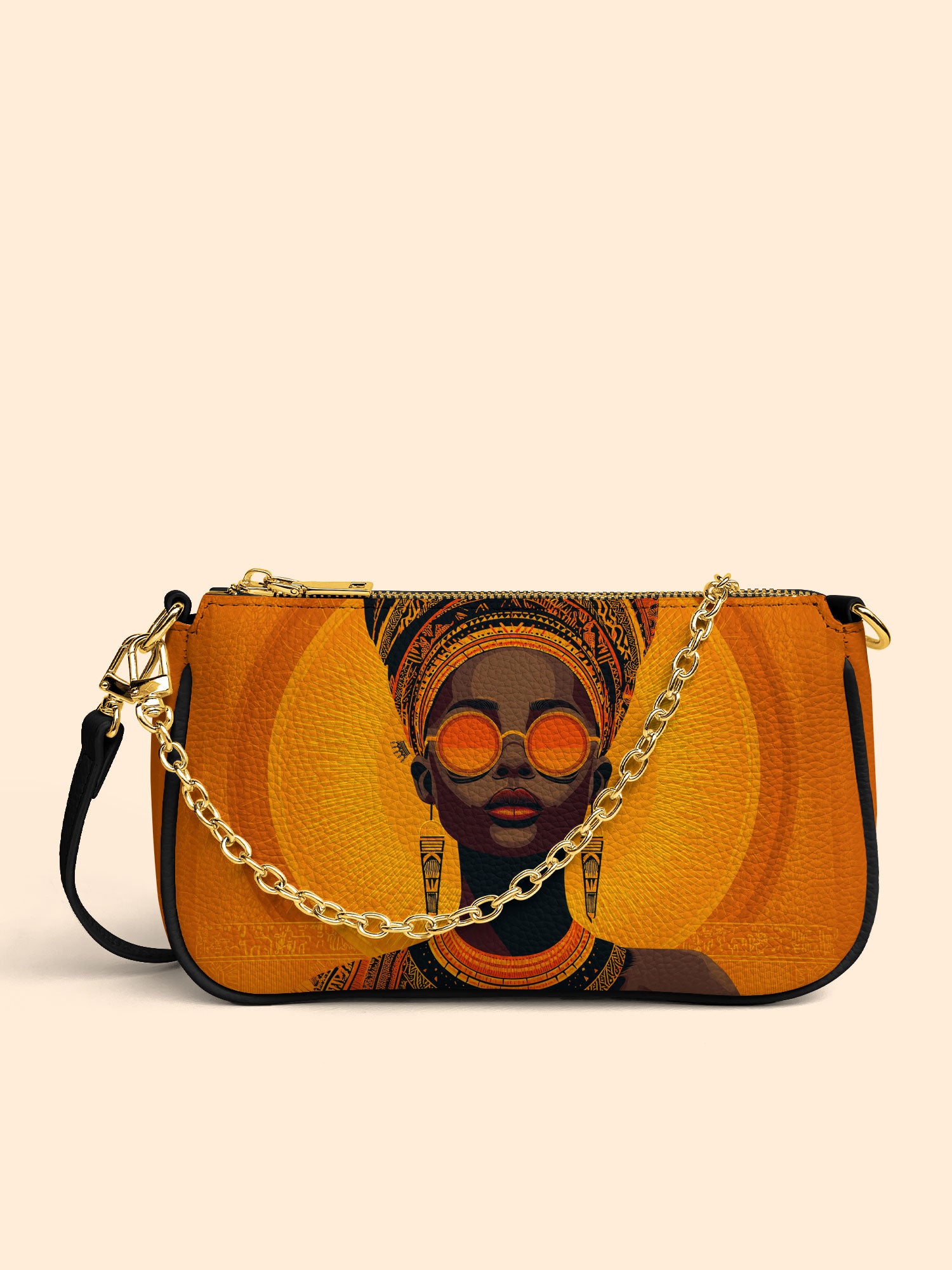 Dark Glam Classic Zip Pochette QR0TD389