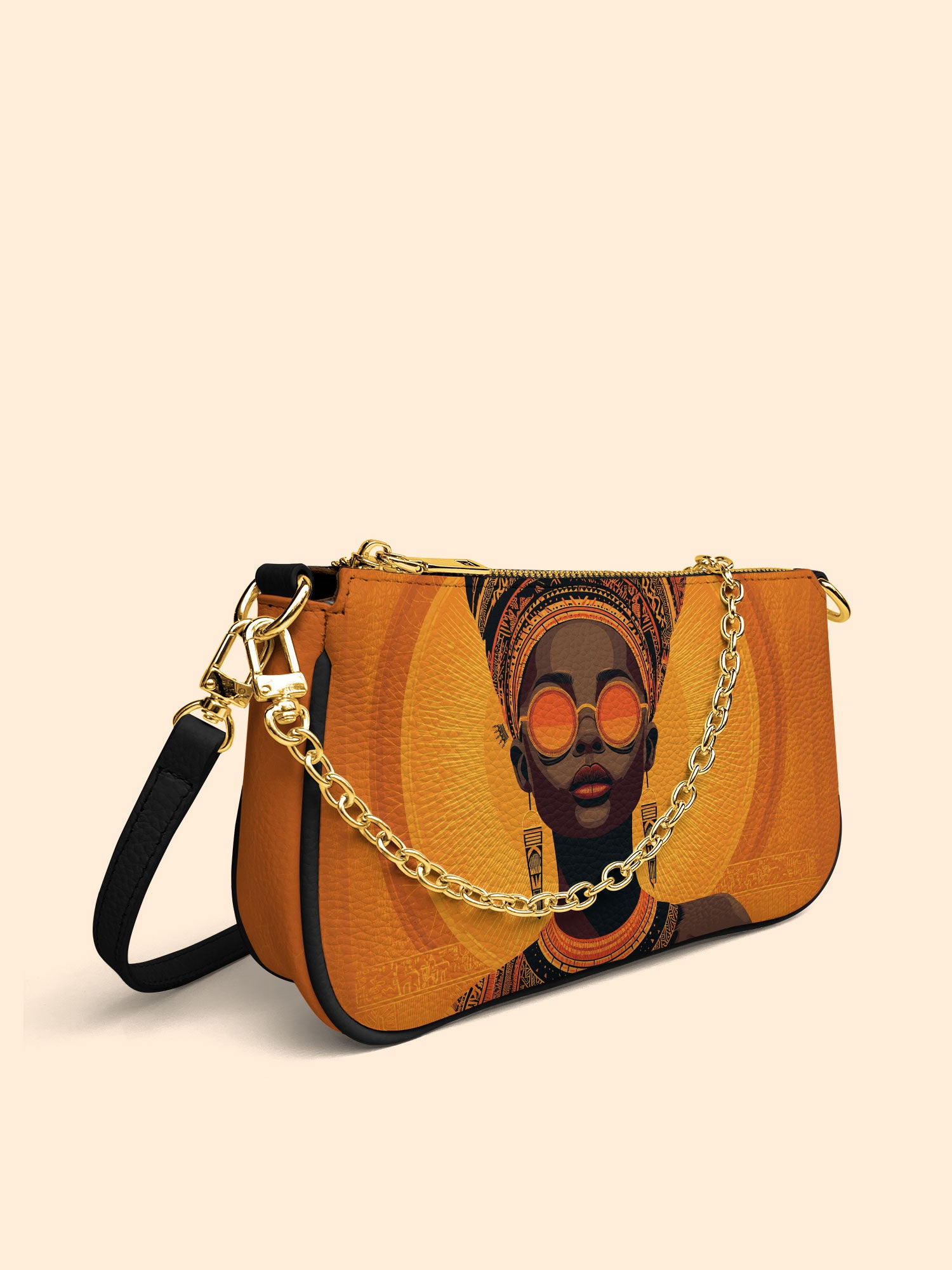 Dark Glam Classic Zip Pochette QR0TD389