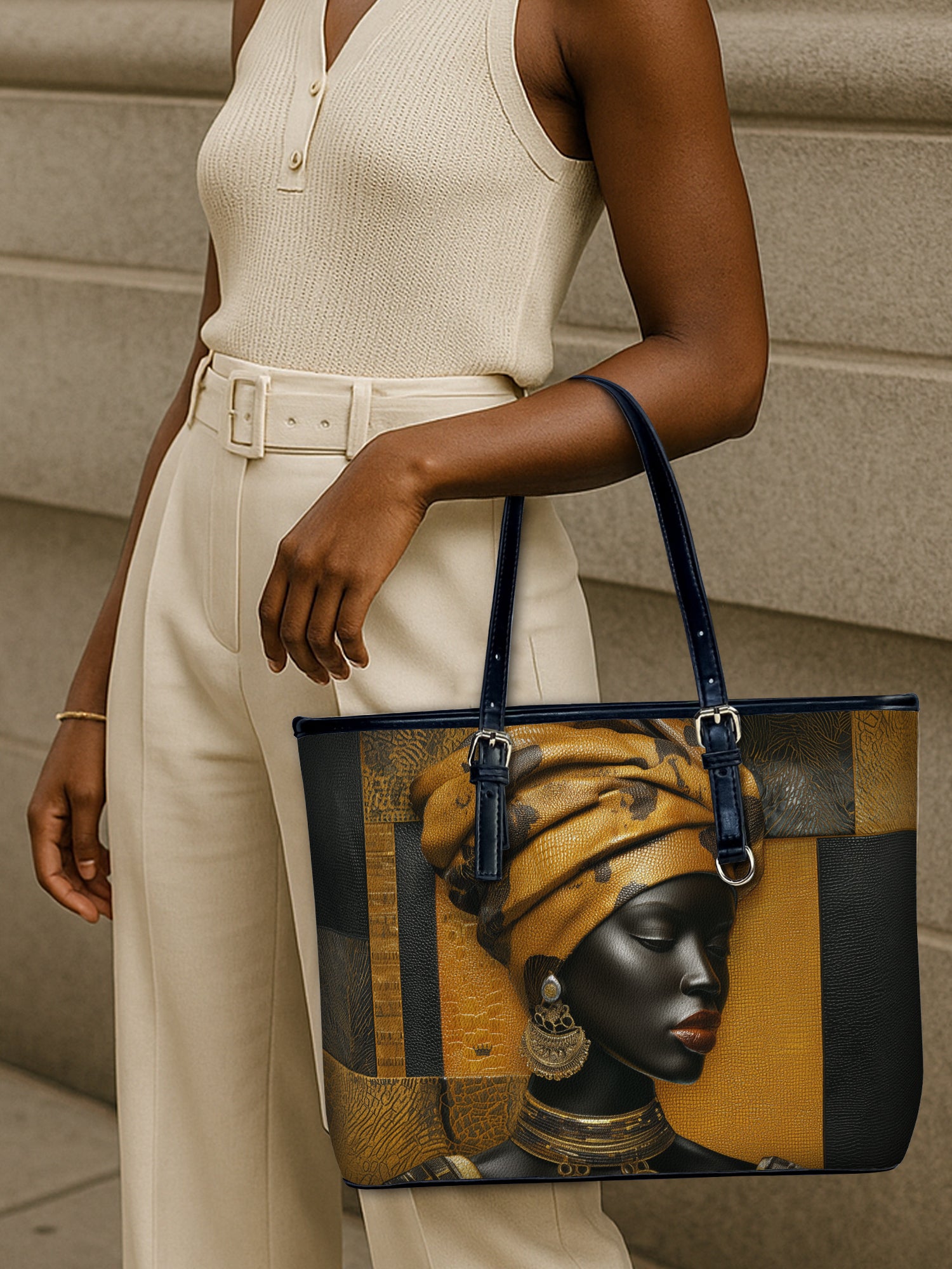 Arden Luxe Leather Bucket Bag QR0XD720