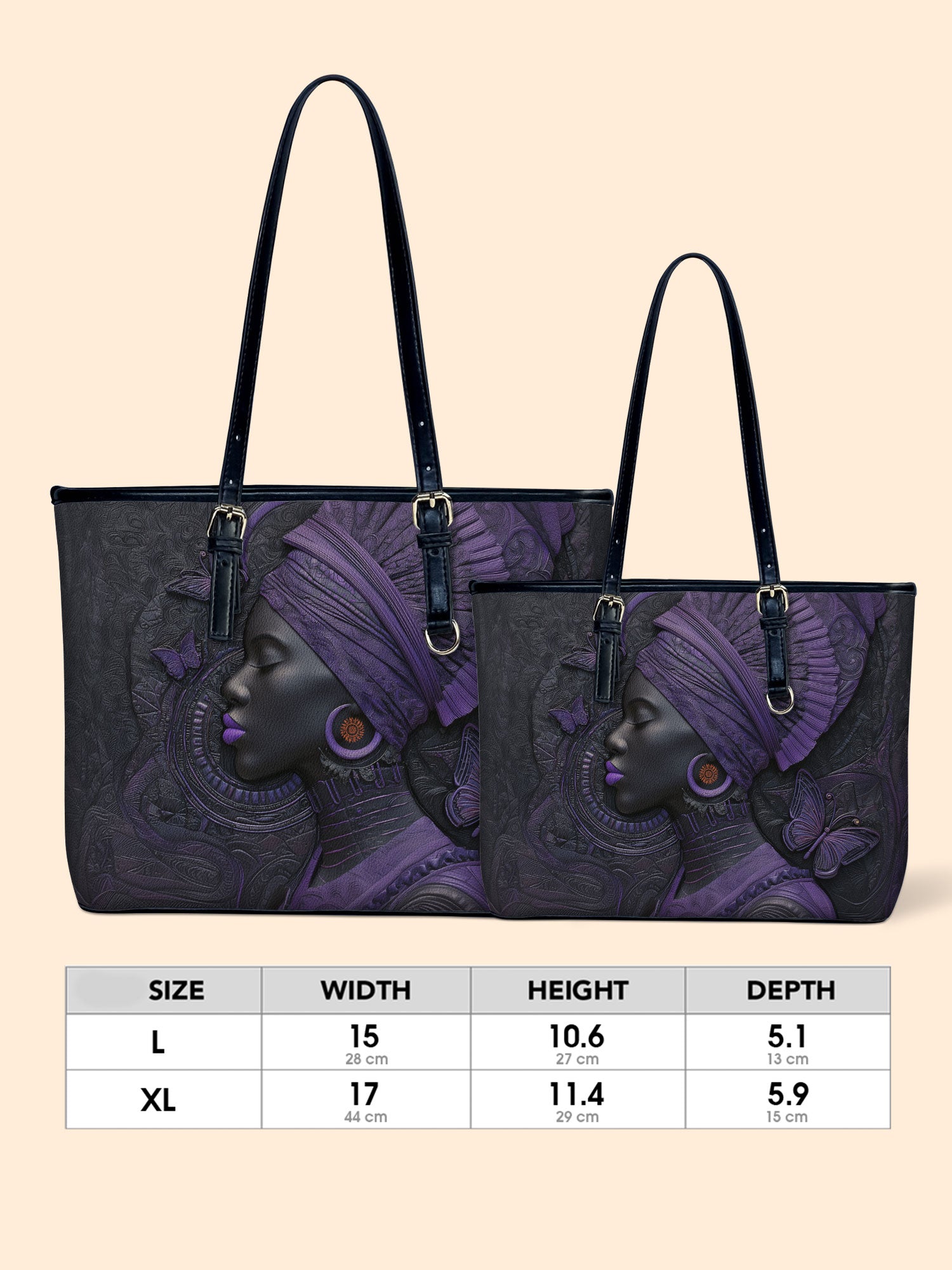 Midnight Crown Leather Bucket Bag QR0XD724