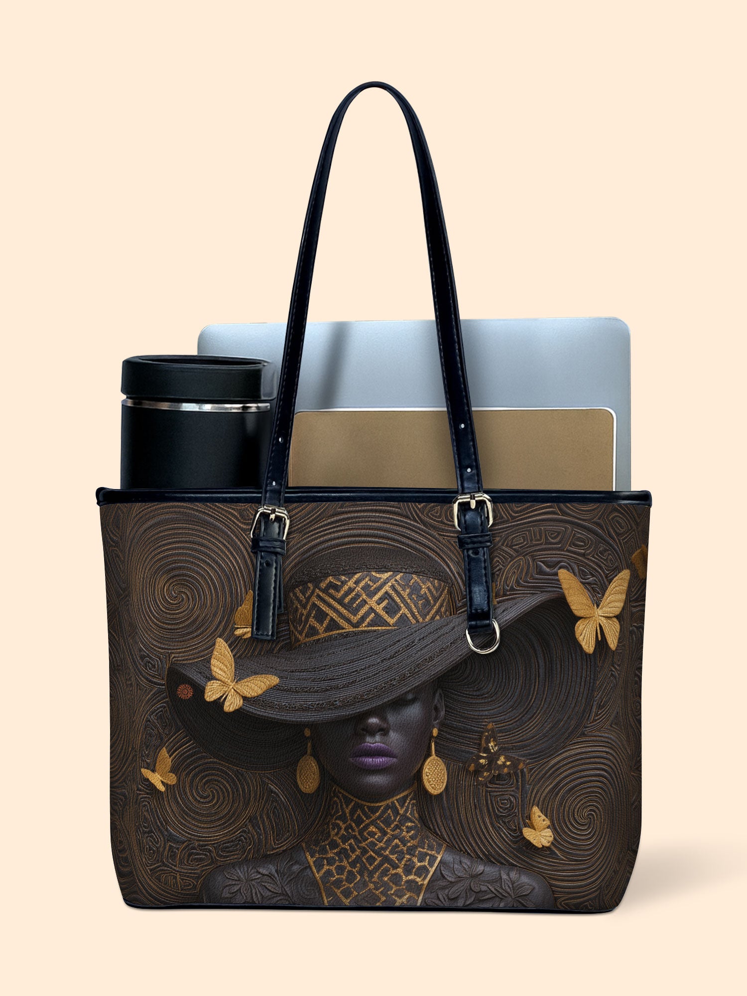 Voices of Glory Leather Bucket Bag QR0XD722