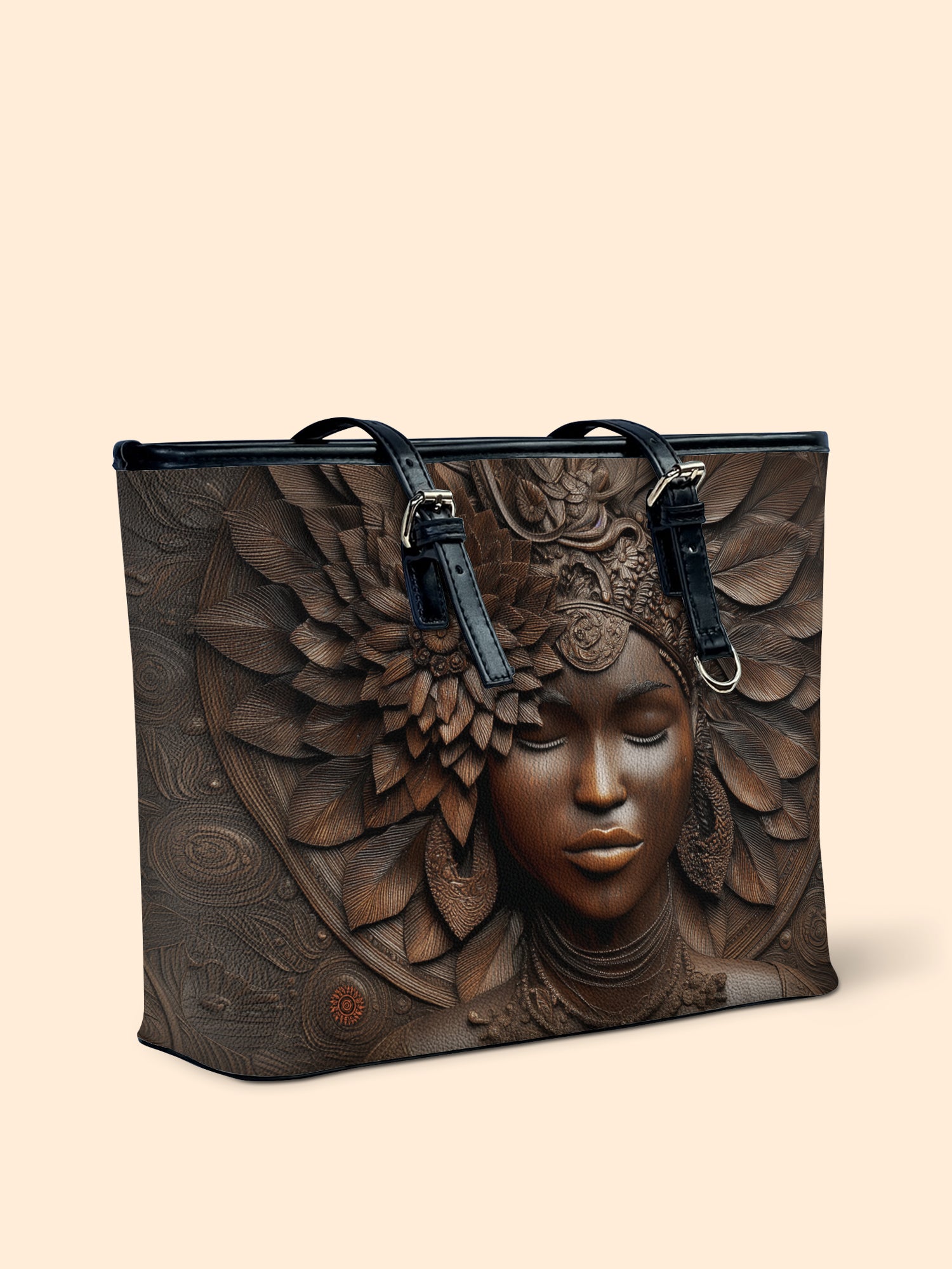 Ancestor Call Leather Bucket Bag QR0XD719