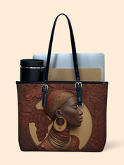 Afri Soul Leather Bucket Bag QR0TD420