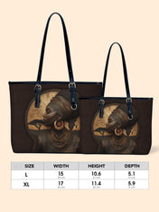 Africa's Spirit Leather Bucket Bag QR0TD417