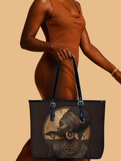 Africa's Spirit Leather Bucket Bag QR0TD417