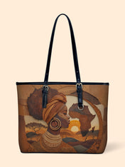 Roots of Africa Leather Bucket Bag QR0TD416