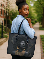 Back to Africa Leather Bucket Bag QR0TD418