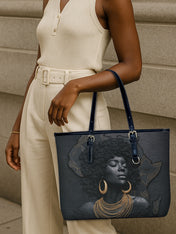 Back to Africa Leather Bucket Bag QR0TD418