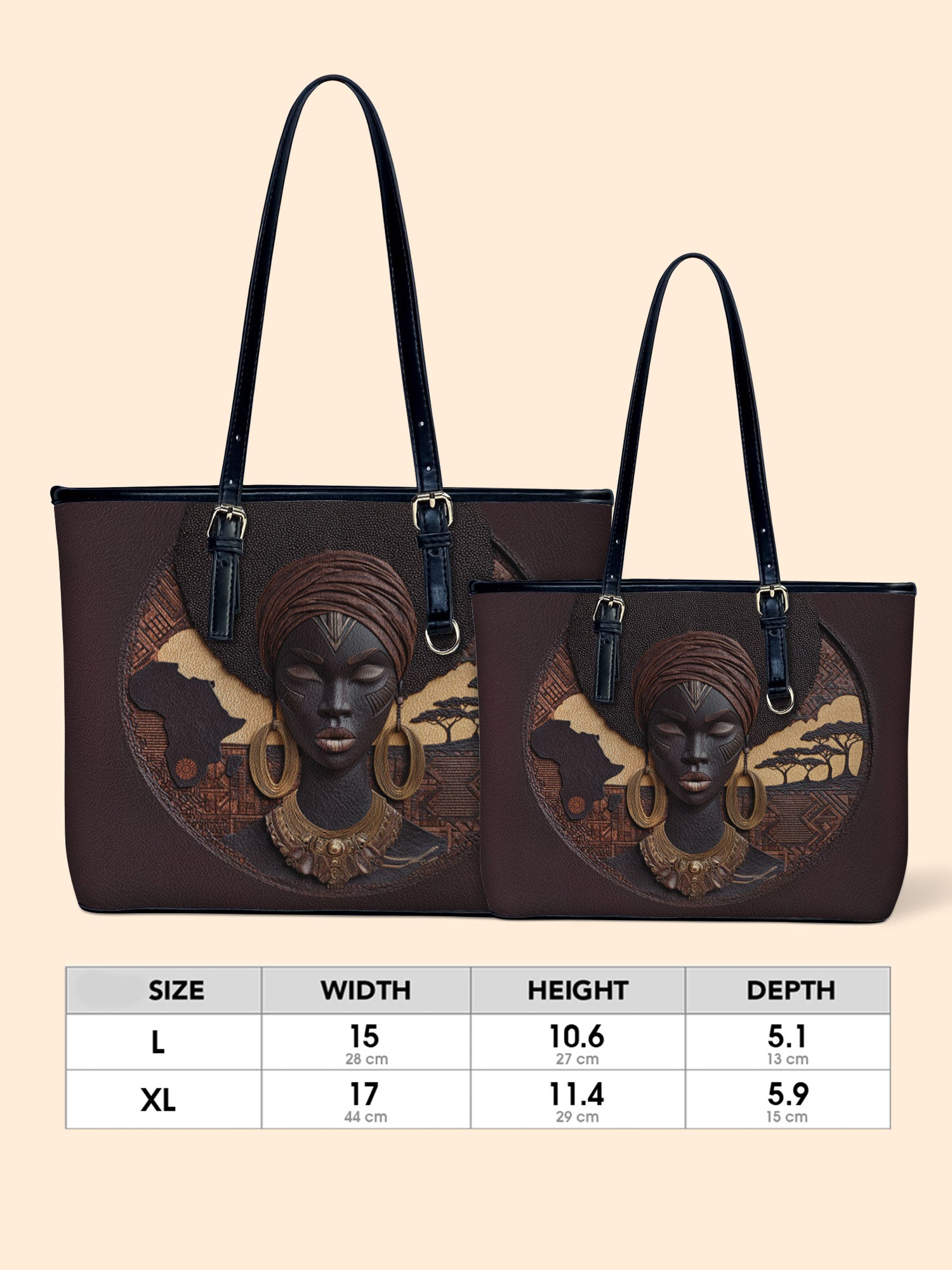 Africa's Soul Leather Bucket Bag QR0TD415