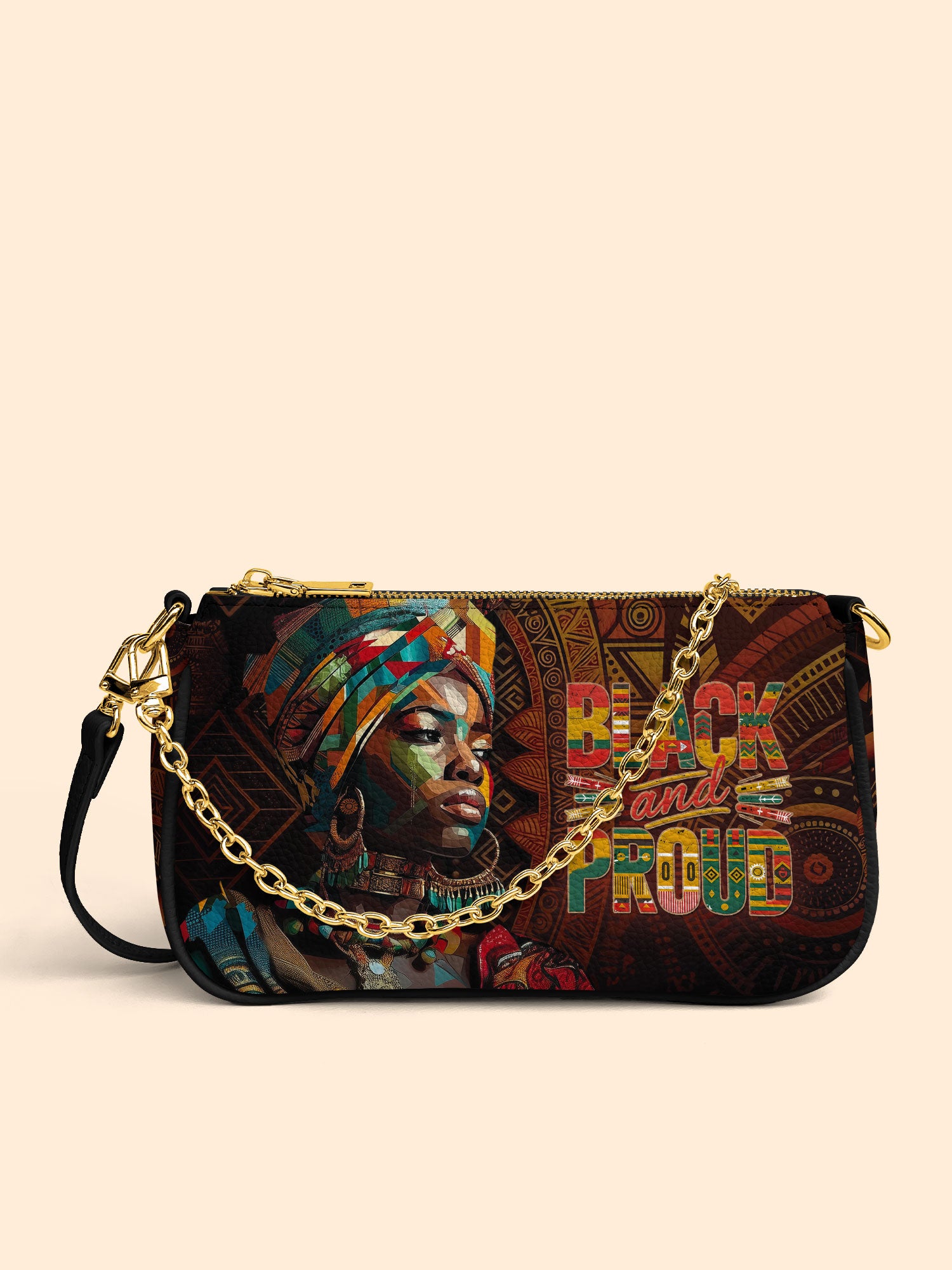 Black Proud Classic Zip Pochette QR0XD132