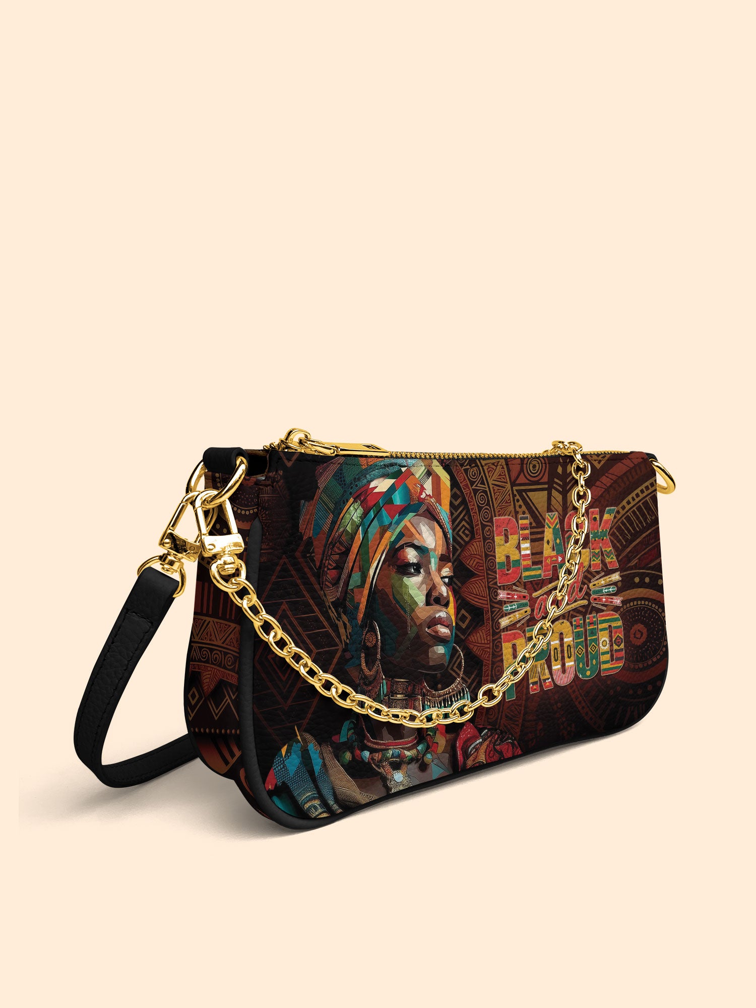 Black Proud Classic Zip Pochette QR0XD132