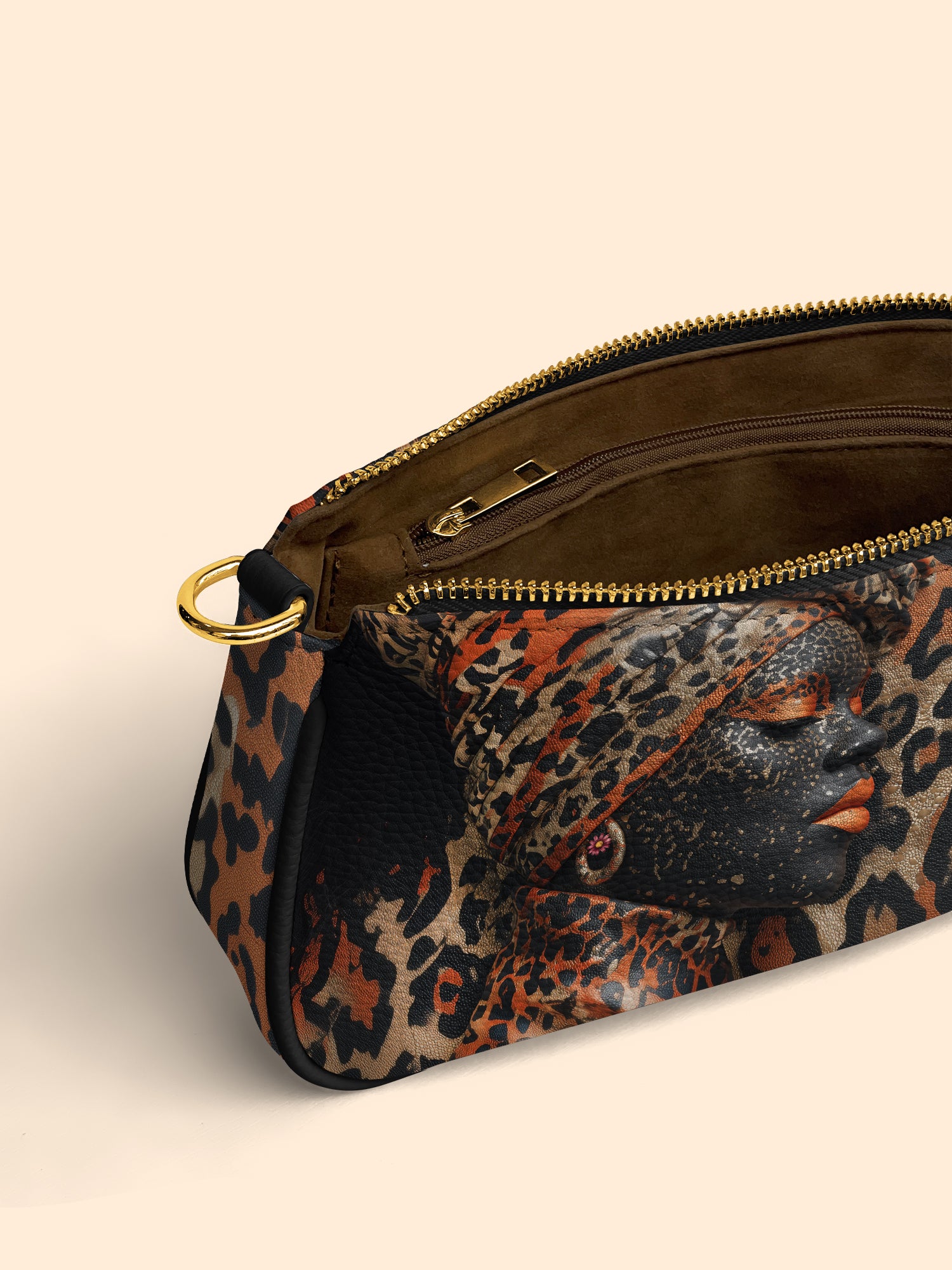 Leopard Legacy Classic Zip Pochette QR0HH104